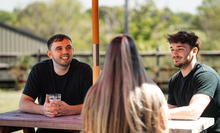 Beer garden